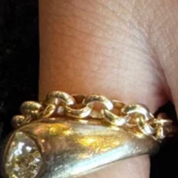 Brave Daughters Gold Fill Rolo Chain Ring - Picture 3 of 4